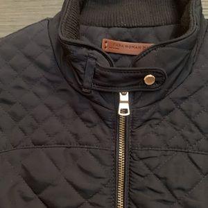 Spring Zara quilted vest